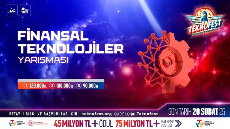 TEKNOFEST'te Fintek Yarışması: 120 Bin TL Ödül Kazanma Şansı! TEKNOFEST'te Fintek Yarışması: 120 Bin TL Ödül Kazanma Şansı!